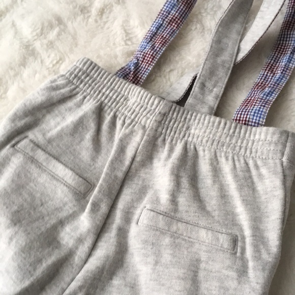 Janie and Jack suspenders button down outfit 3-6 M - Picture 7 of 7